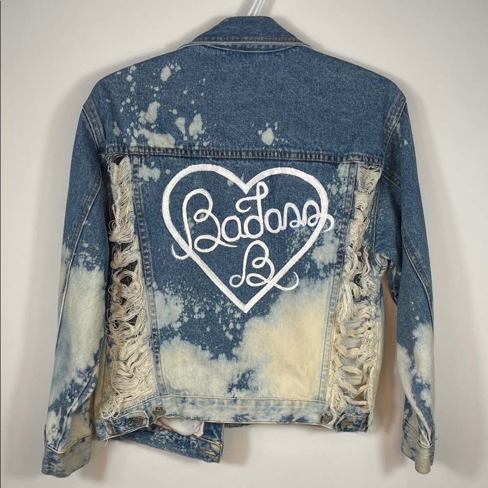 Distressed Denim Jacket - Picture 5 of 7